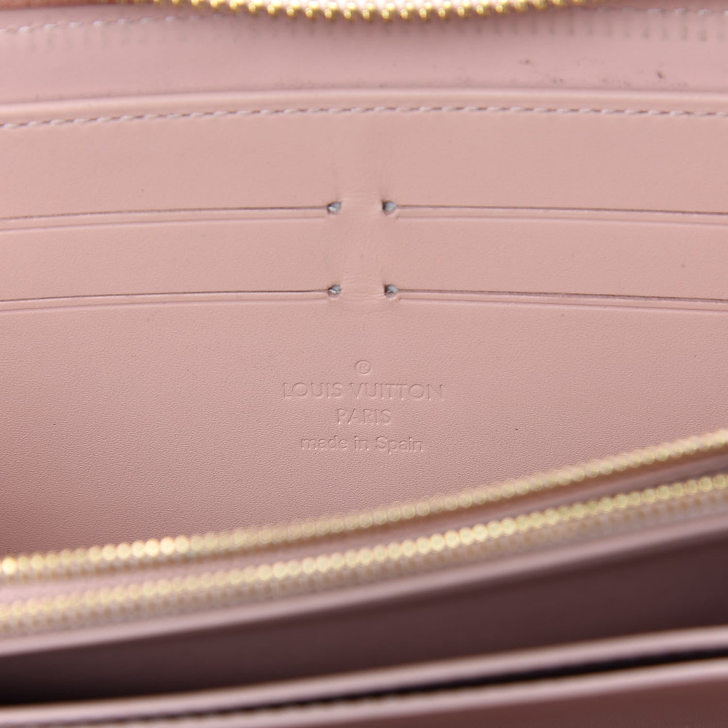 Louis Vuitton Vernis Zippy Wallet Rose Florentin 6 of 9