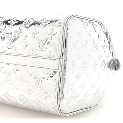 Louis Vuitton Monogram Miroir Speedy 30 Silver 8 of 9