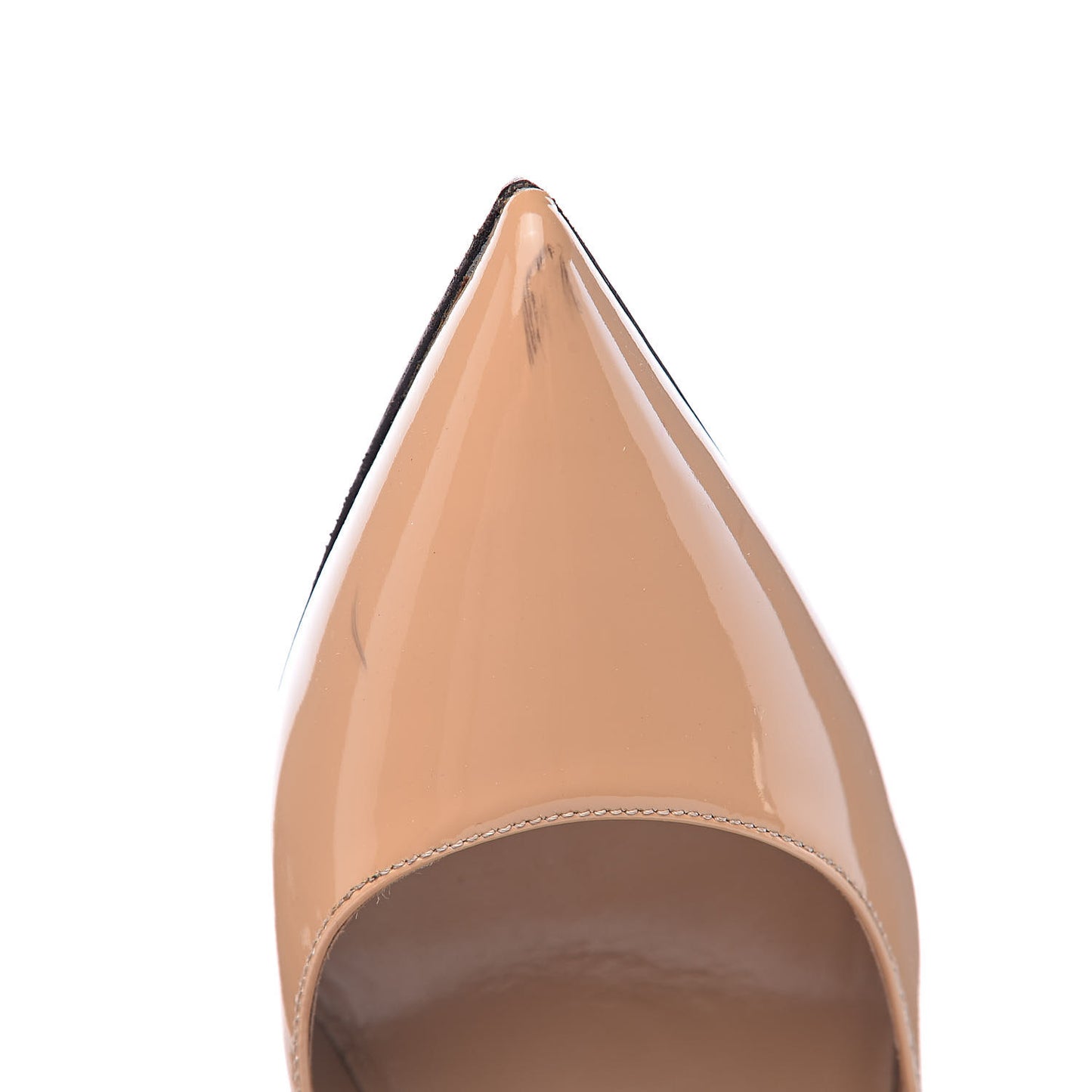 Patent Bow Pumps 36 Nude Black