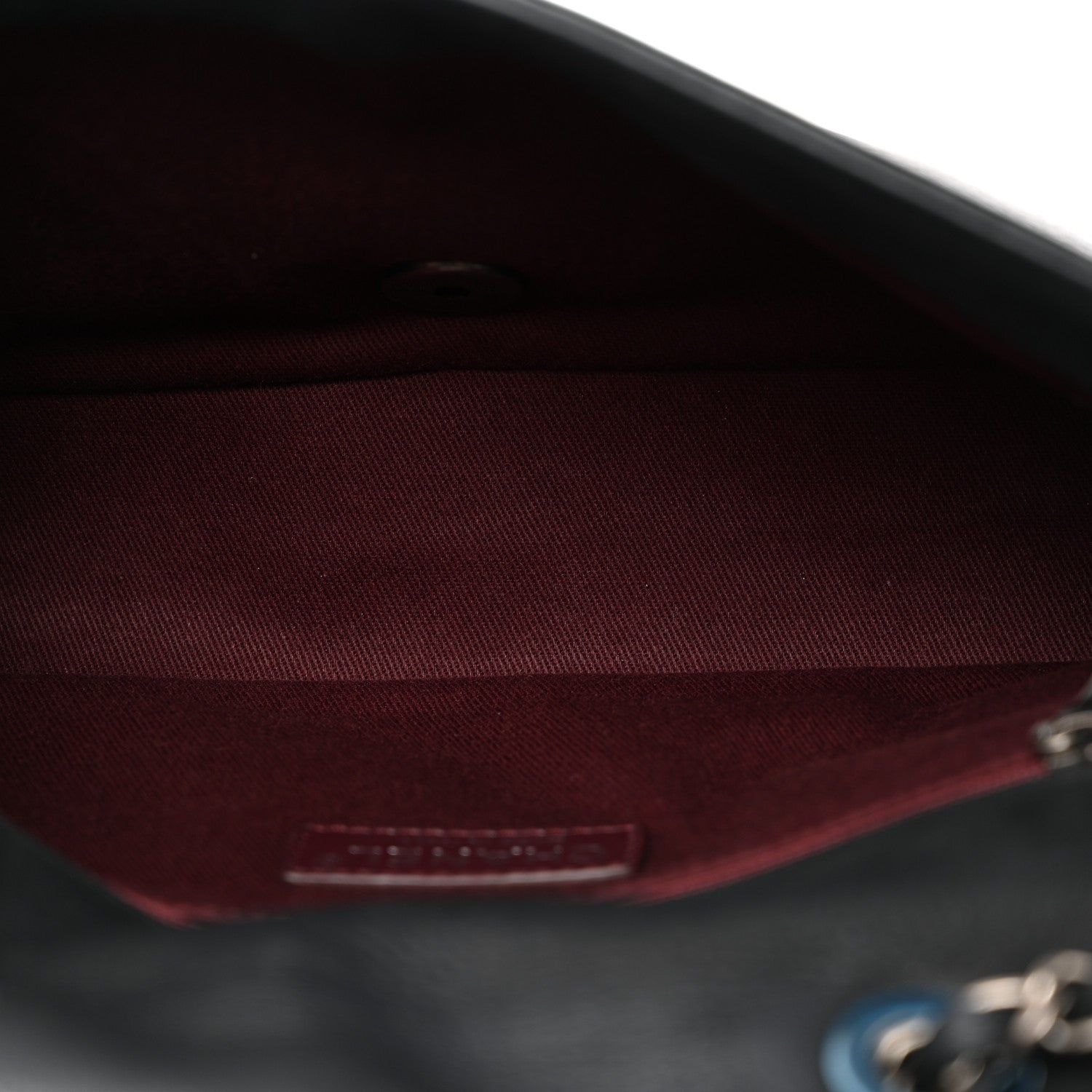 Chanel Calfskin Diamond Embossed New Chic Flap Black 5 of 10