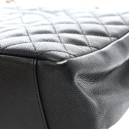 Chanel Caviar Quilted Grand Shopping Tote GST Black 12 of 14