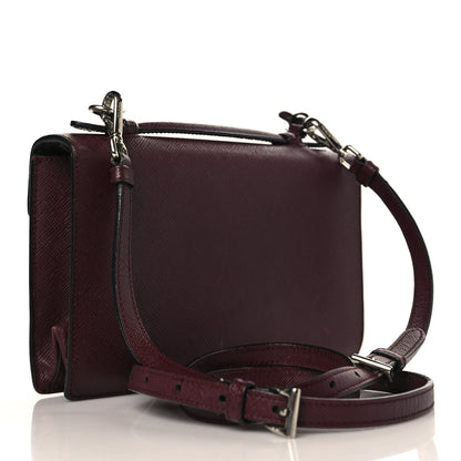 Prada Saffiano Sound Convertible Bag Granato 3 of 18