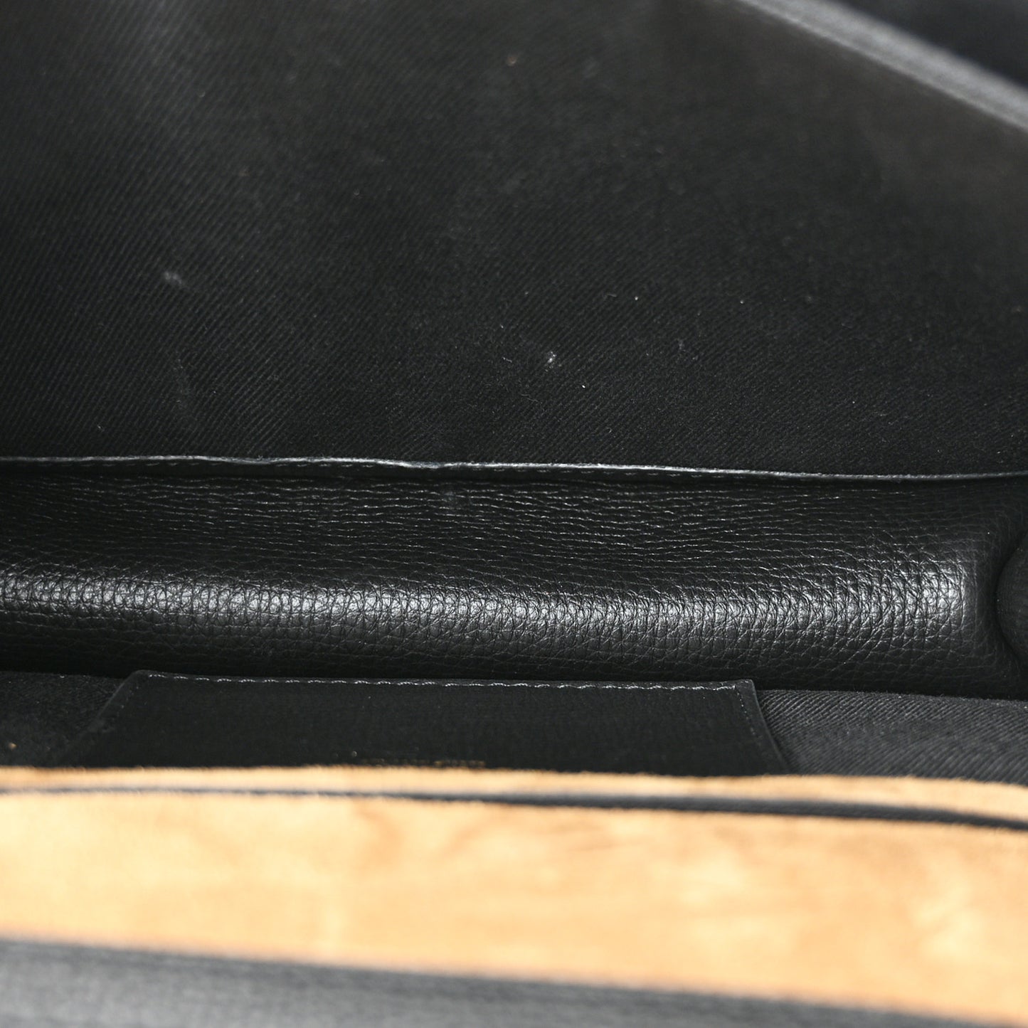 Derby Calfskin House Check Baby Macken Crossbody Bag Black