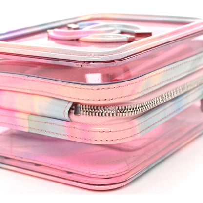 Chanel PVC Patent Calfskin Patent Lambskin Vertical Vanity Case Pink 10 of 10