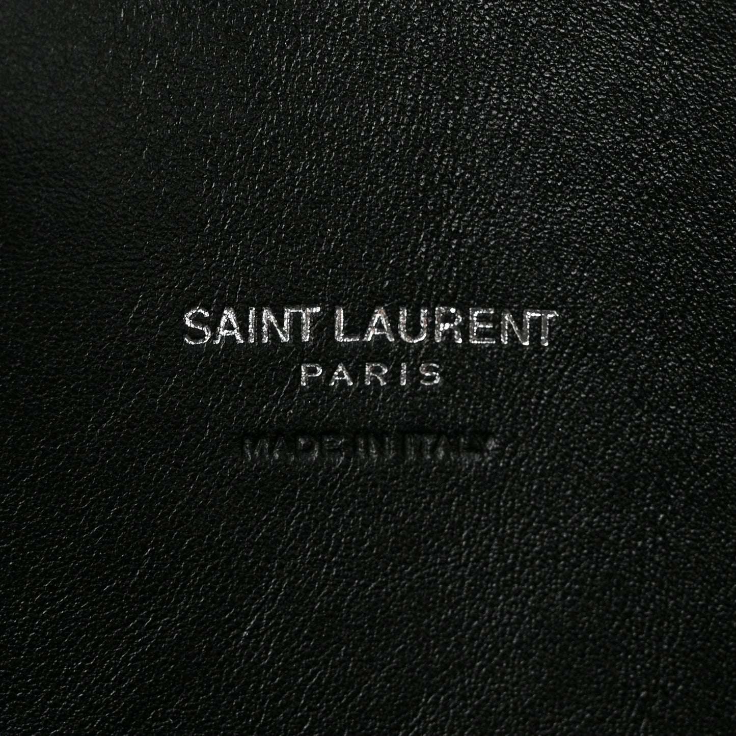 Grained Calfskin Small Sac De Jour Black