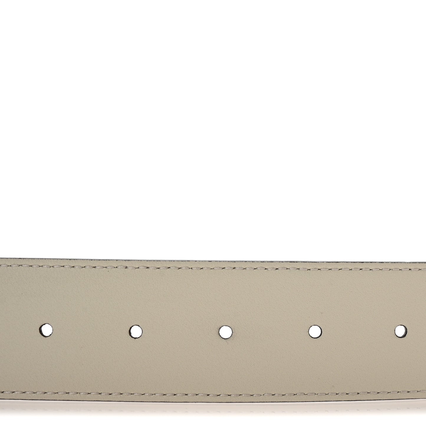 Calfskin Double G 40mm Belt 70 28 Mystic White