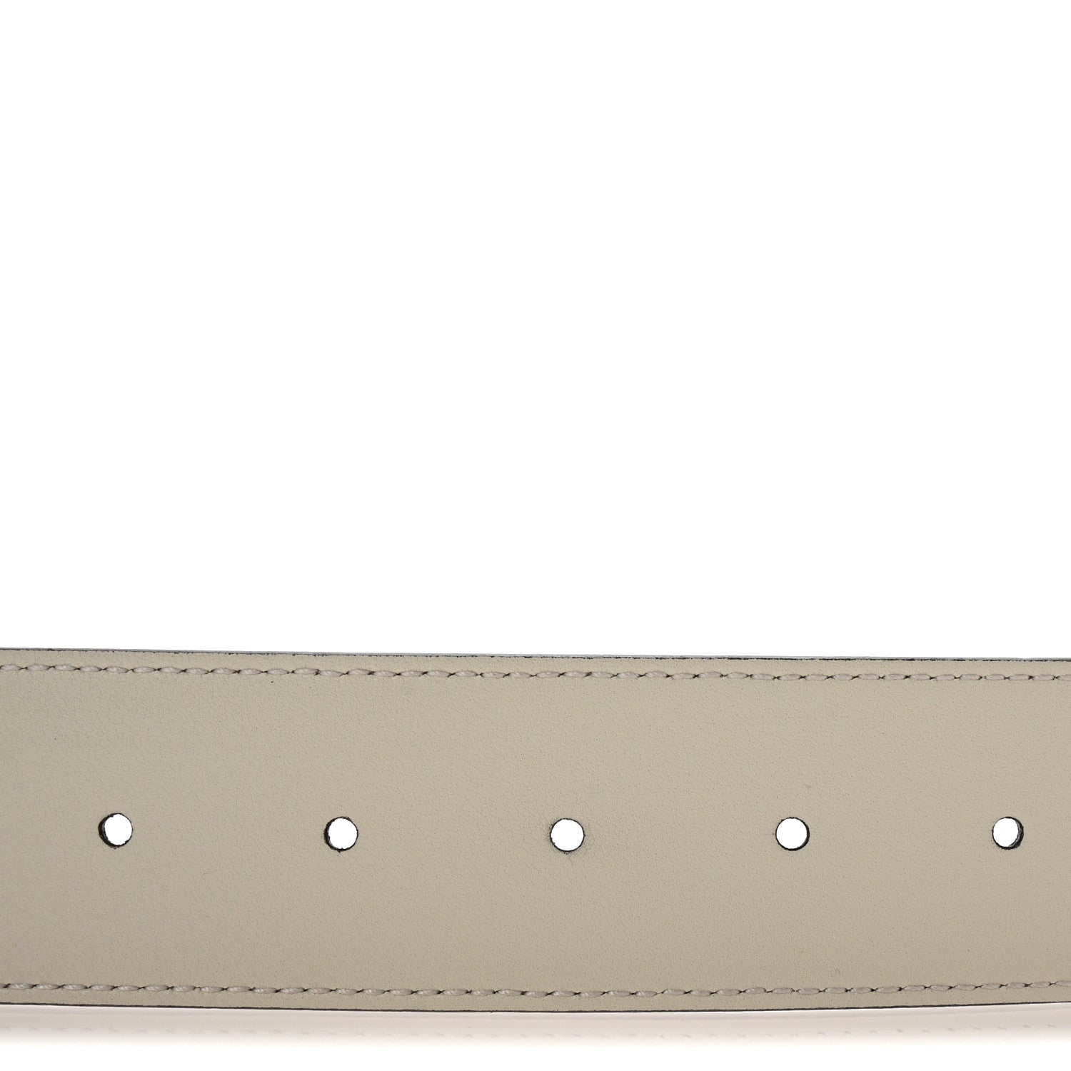 Gucci Calfskin Double G 40mm Belt 70 28 Mystic White 5 of 6