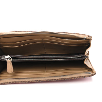 Bottega Veneta Nappa Intrecciato Ayers Zip Wallet Red 5 of 11