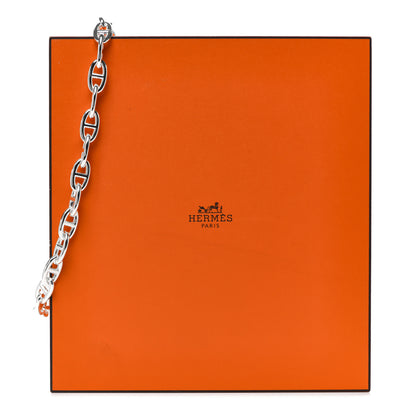 Hermes Sterling Silver GM Chaine D'Ancre Necklace 6 of 6