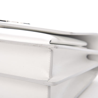 Saint Laurent Calfskin Medium Monogram Sunset Dove White 10 of 11