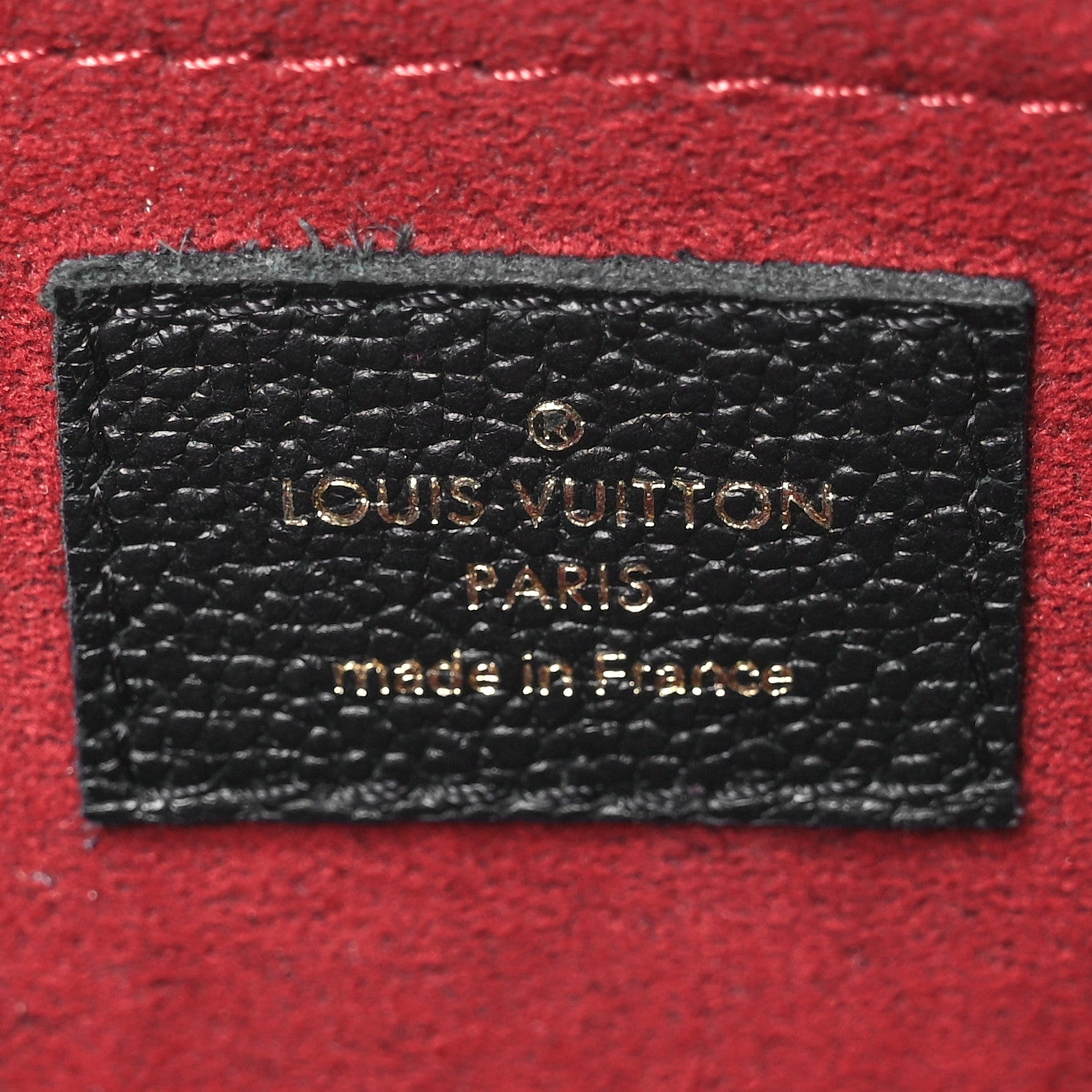 Louis Vuitton Empreinte Monogram Giant Multi Pochette Accessories Black Beige 6 of 9
