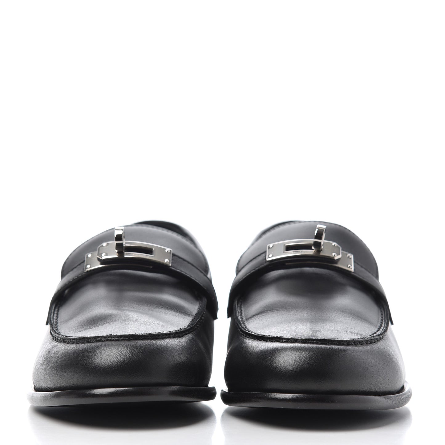 Calfskin Womens Destin Loafer 38 Black