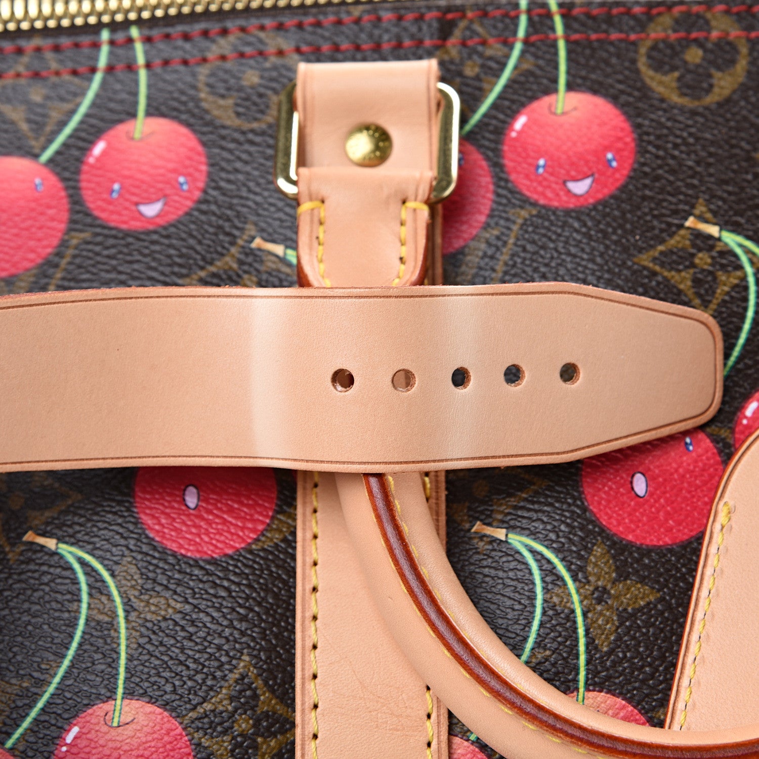 Louis Vuitton Monogram Cerises Keepall 45 11 of 11