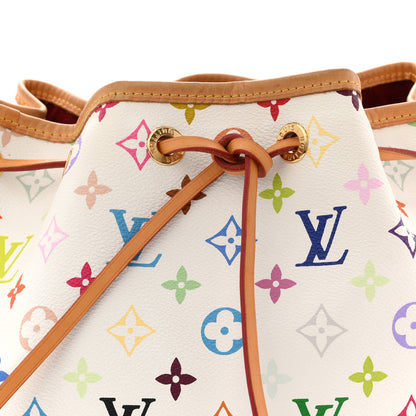 Louis Vuitton Monogram Multicolor Petit Noe White 8 of 14