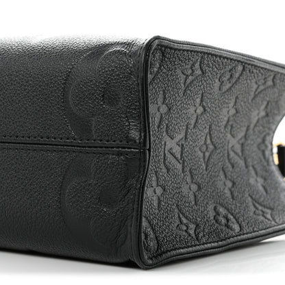 Louis Vuitton Empreinte Monogram Giant Onthego PM Black 9 of 10