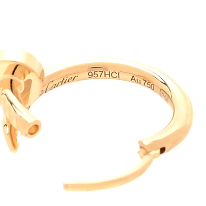 Cartier 18K Yellow Gold Juste Un Clou Single Hoop Earring 4 of 5