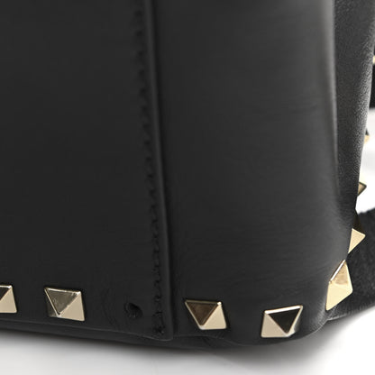 Valentino Garavani Vitello Medium Rockstud Backpack Black 11 of 11