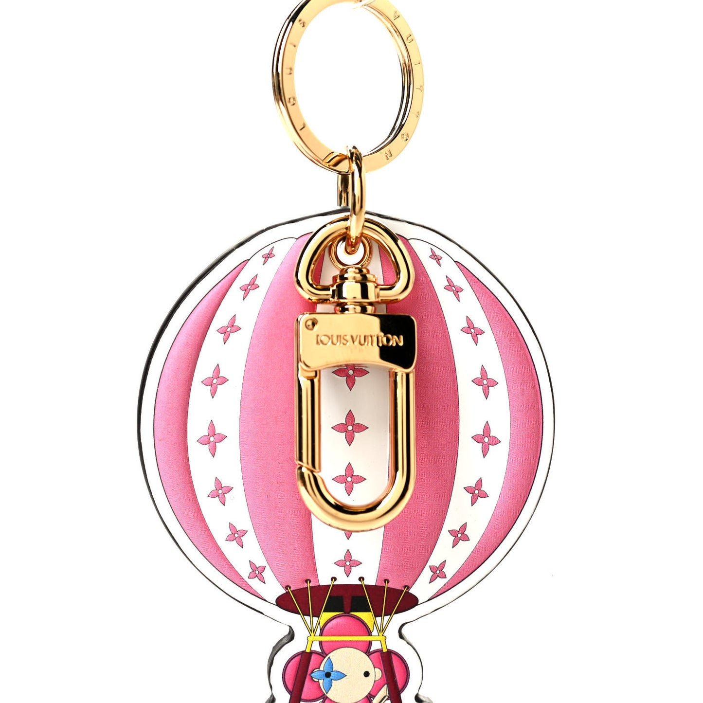 Monogram 2019 Christmas Animation Shanghai Bag Charm Key Ring