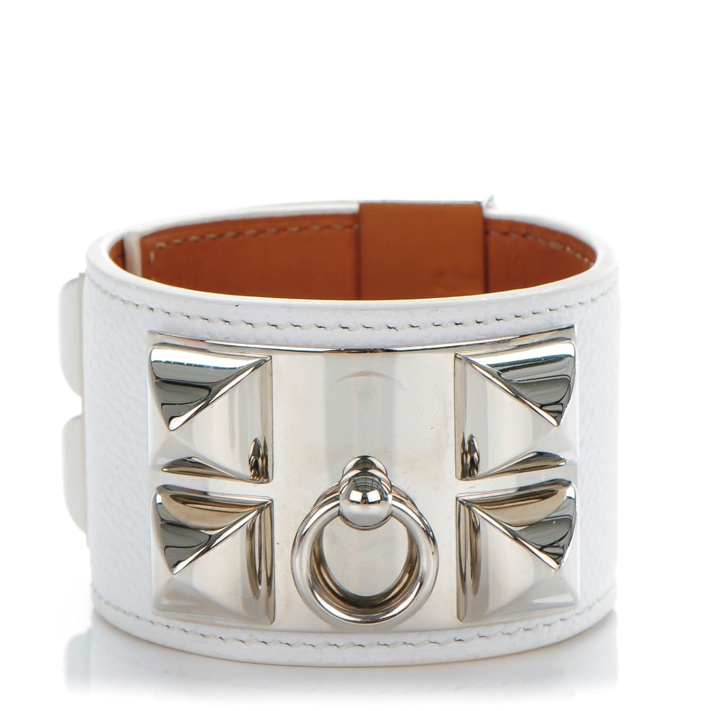 Epsom Collier de Chien CDC Bracelet S White