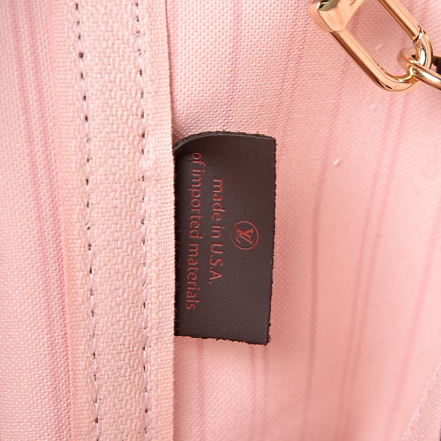 Louis Vuitton Damier Ebene Neo Neverfull MM Rose Ballerine 8 of 12