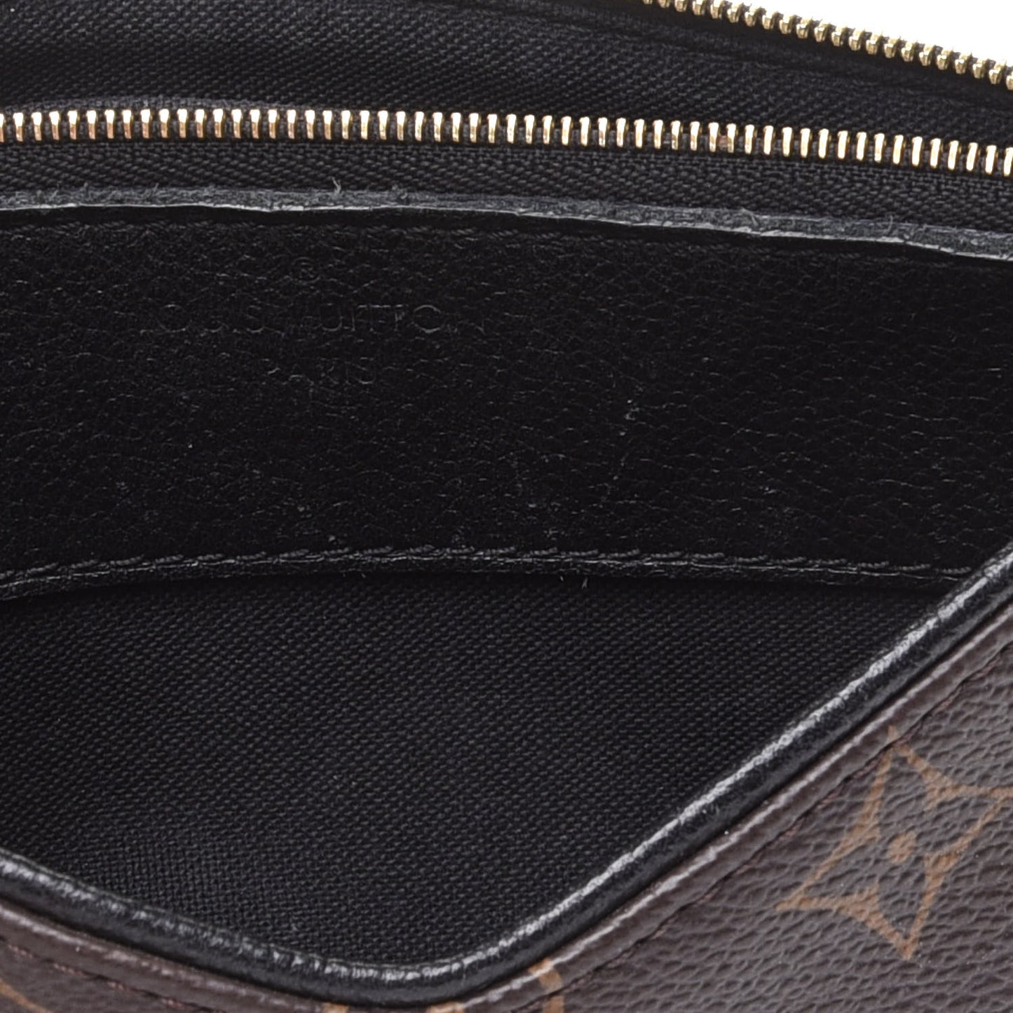 Monogram Pallas Clutch Black
