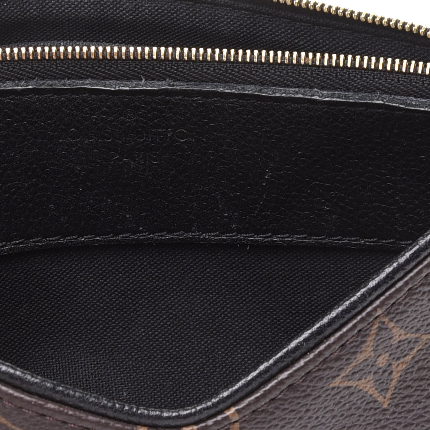 Louis Vuitton Monogram Pallas Clutch Black 10 of 10