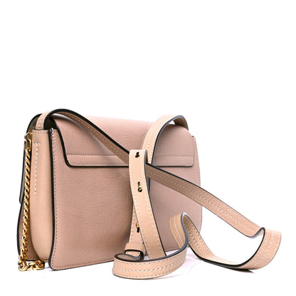 Chloe Calfskin Small Faye Shoulder Bag Cement Pink 2 of 4