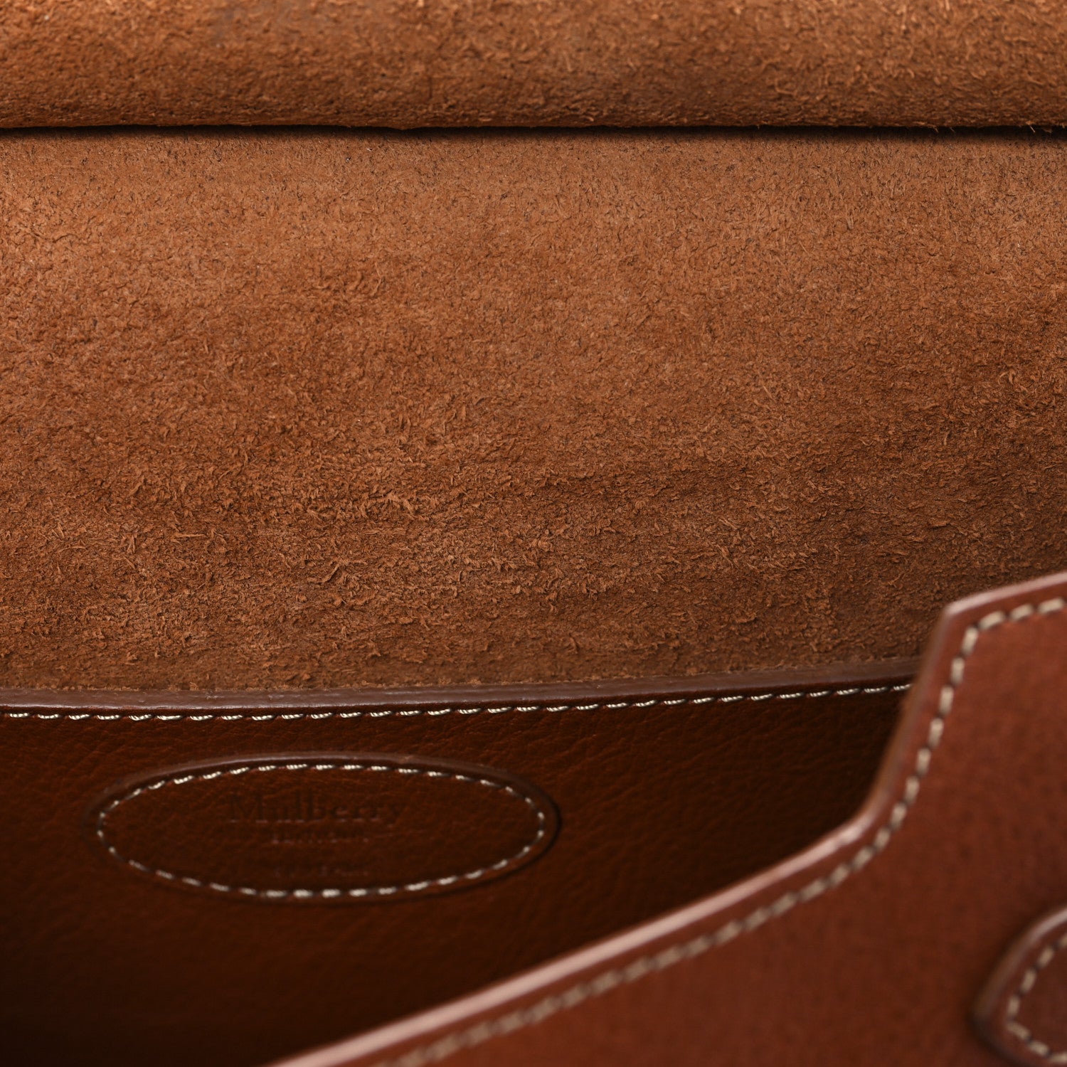 Mulberry Legacy NVT Soft Amberley Satchel Oak 10 of 10