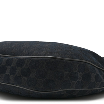 Gucci Monogram Medium Charmy Hobo Black 10 of 10