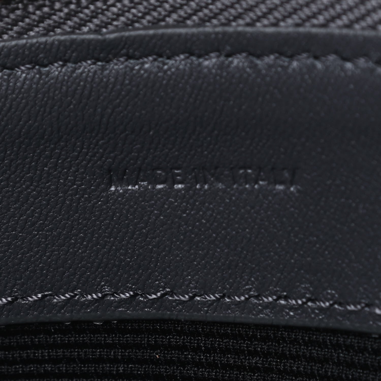 Celine Lambskin Small Trio Crossbody Bag Black 6 of 8