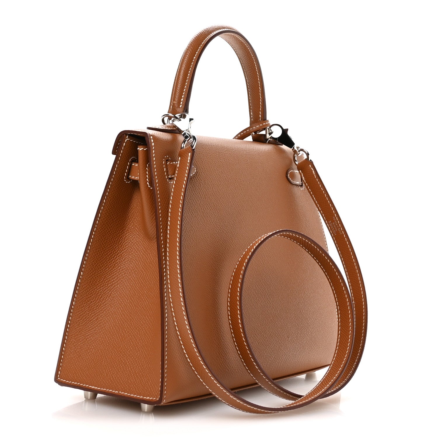 Hermes Epsom Kelly Sellier 25 Gold 3 of 11