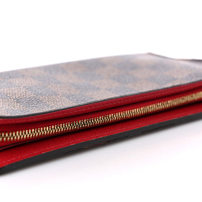Louis Vuitton Damier Ebene Insolite Wallet Rouge 15 of 16