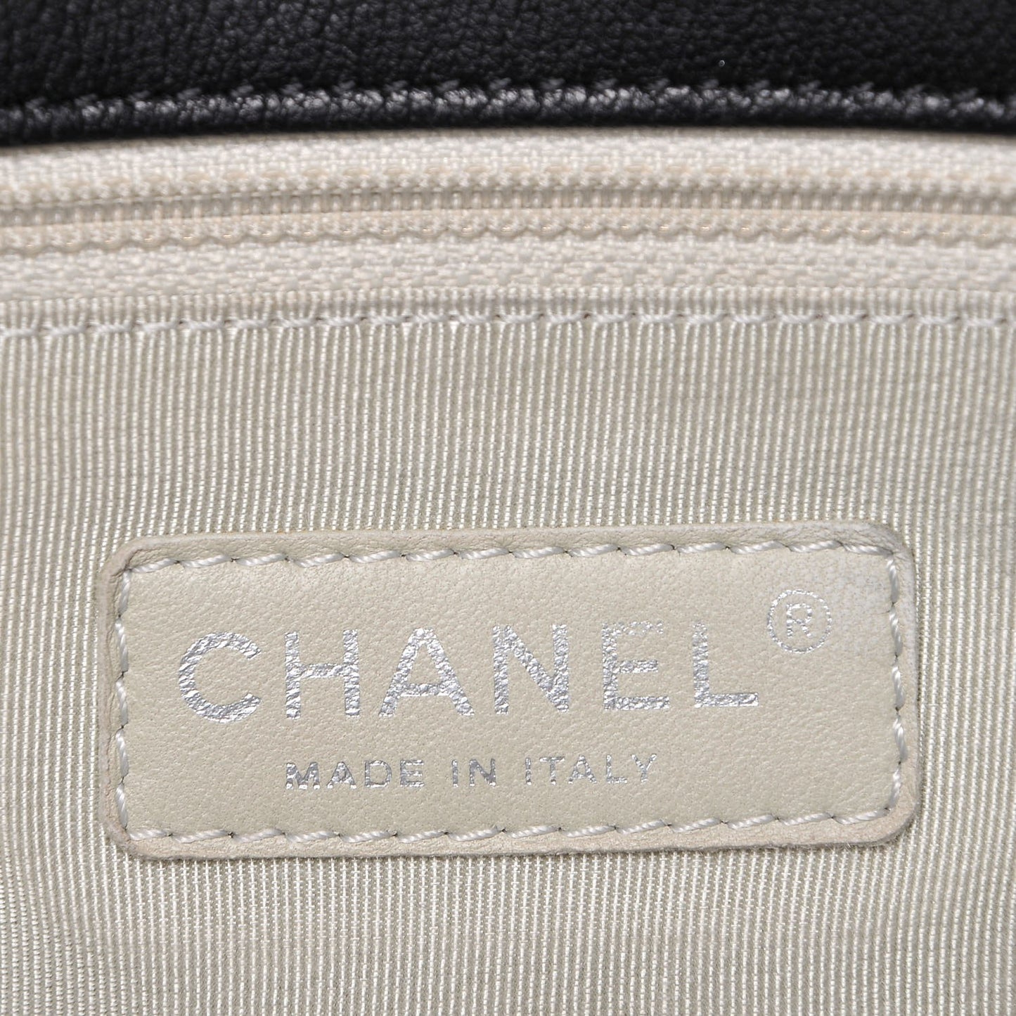 Washed Lambskin Quilted Maxi Chain Around Flap Black