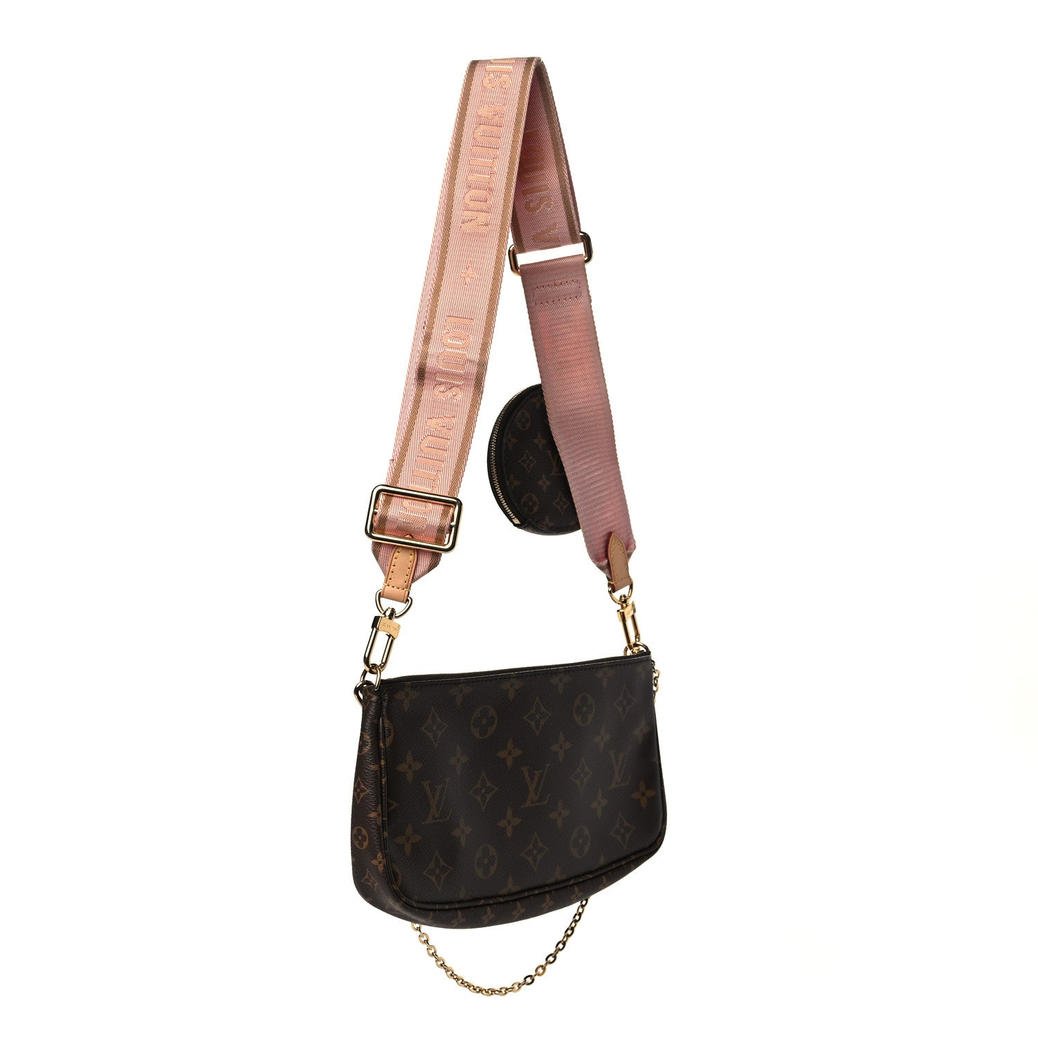 Louis Vuitton Monogram Multi Pochette Accessories Rose Clair 2 of 13