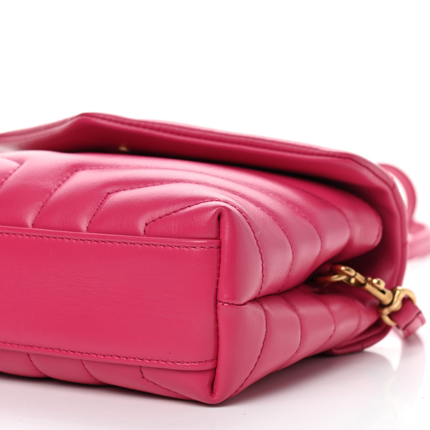 Calfskin Y Quilted Monogram Toy Loulou Crossbody Bag Freesia