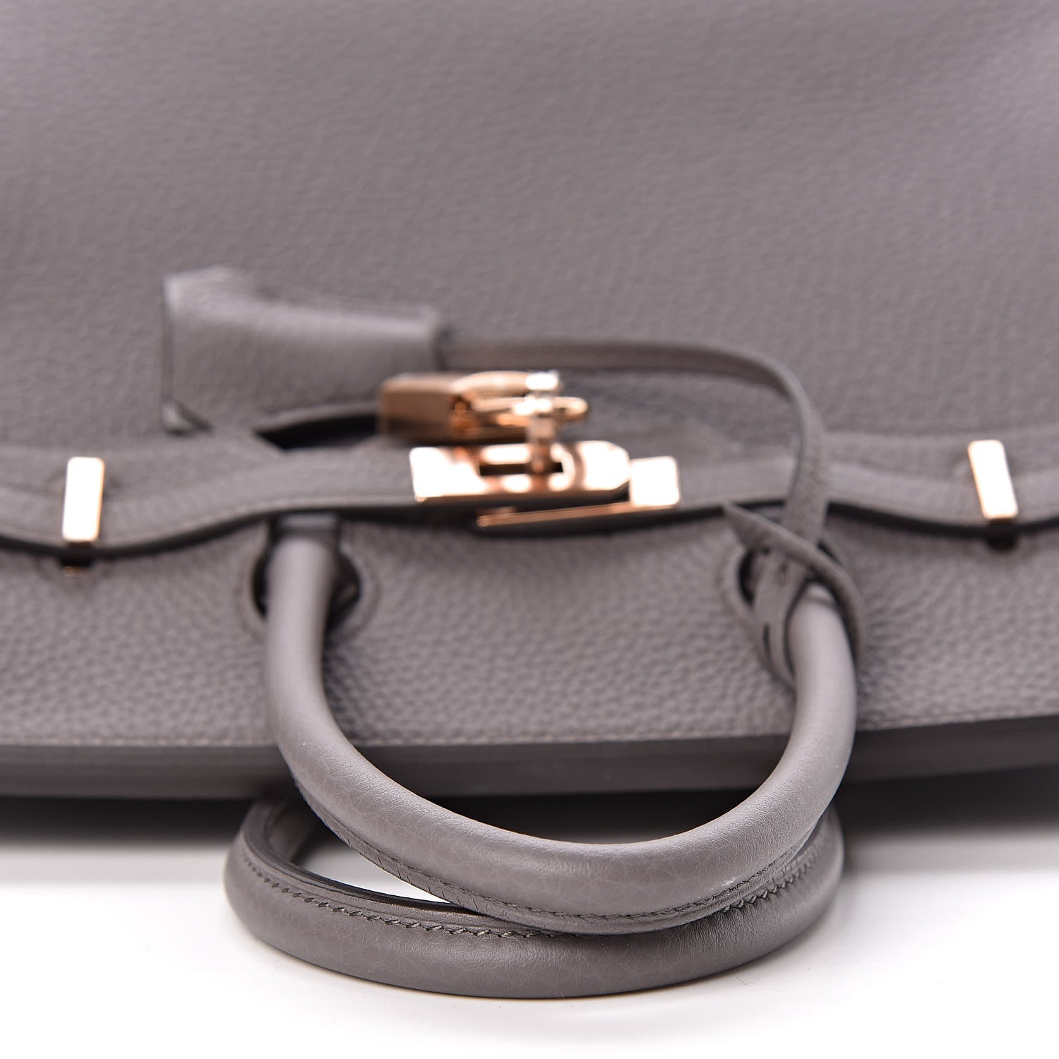 Hermes Togo Birkin 25 Etain 10 of 31