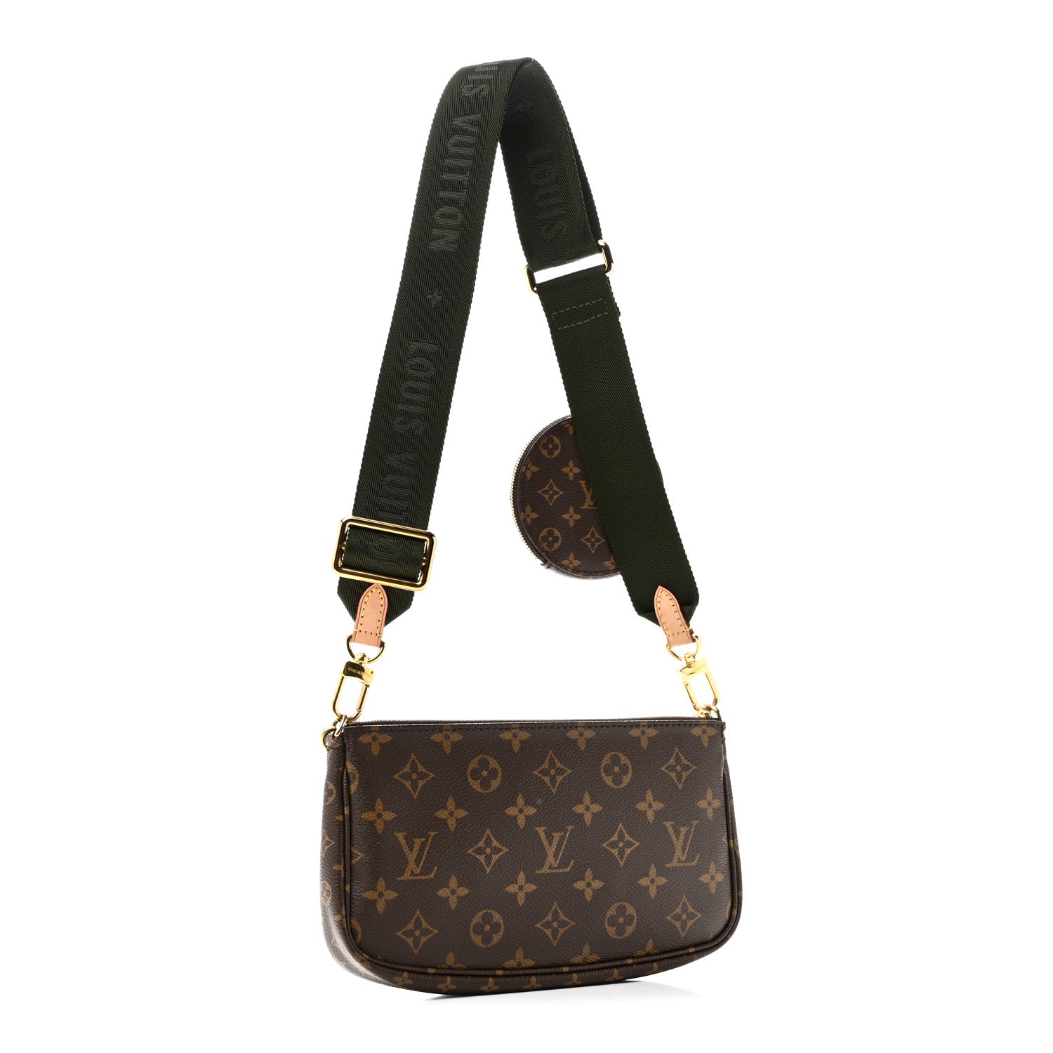Louis Vuitton Monogram Multi Pochette Accessories Kaki 3 of 10
