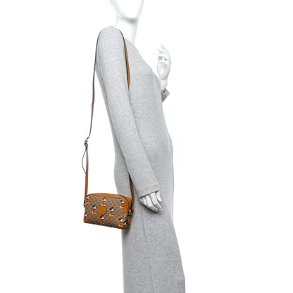 Gucci X DISNEY Mini Vintage GG Supreme Monogram Mickey Mouse Shoulder Bag Beige Vintage Sun Oil 2 of 10