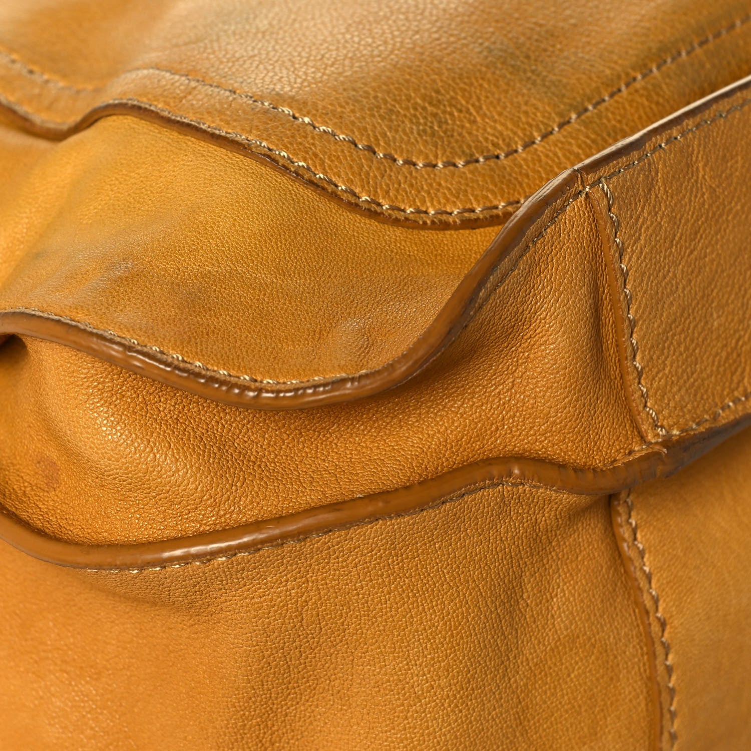 Proenza Schouler Lambskin Large PS1 Satchel Mustard 11 of 21