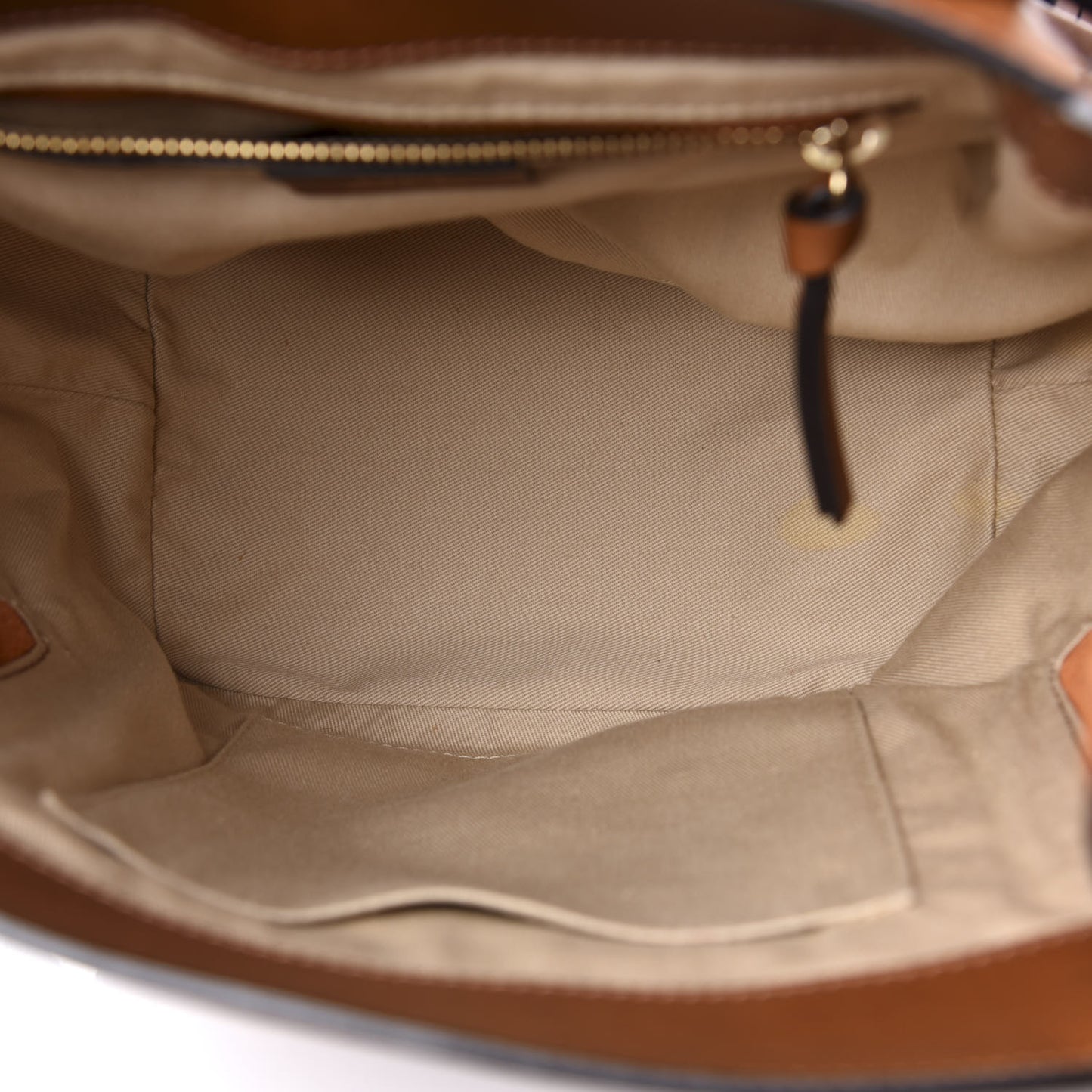Suede Calfskin Medium Faye Backpack Tan
