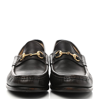 Gucci Calfskin Mens Horsebit Loafers 8.5 Marrone 2 of 9
