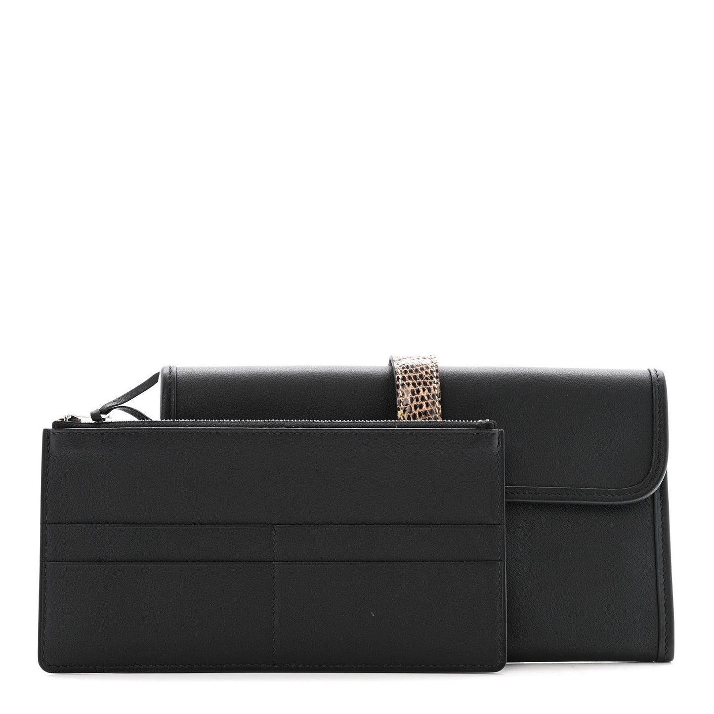 Swift Lizard Jige Touch Duo Clutch Black Ombre