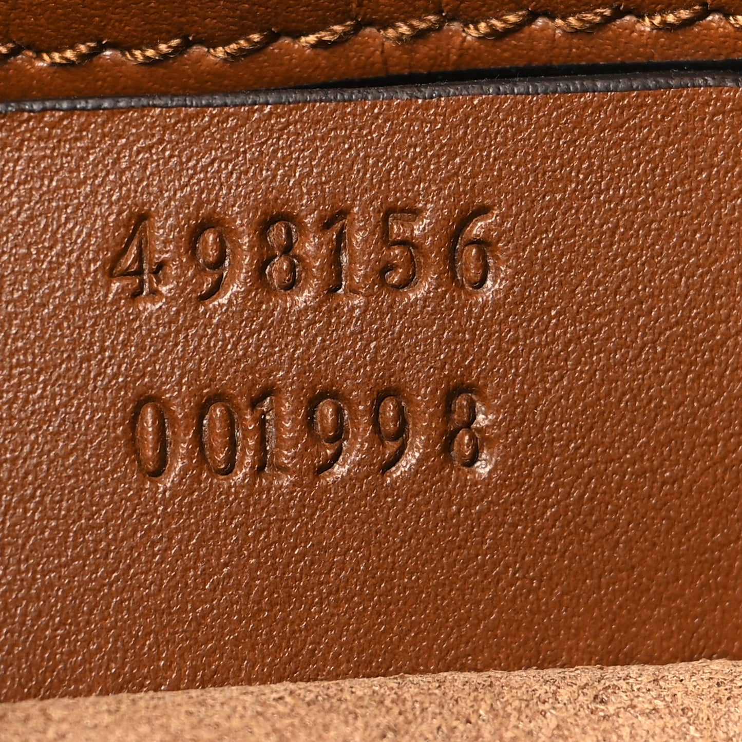 GG Supreme Monogram Calfskin Small Padlock Tote  Beige Ebony Tuscany