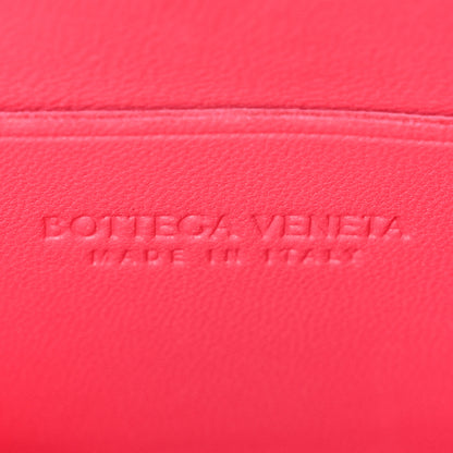 Bottega Veneta Lambskin Maxi Intrecciato Extra Mini Cassette Crossbody Bag Cranberry 6 of 9