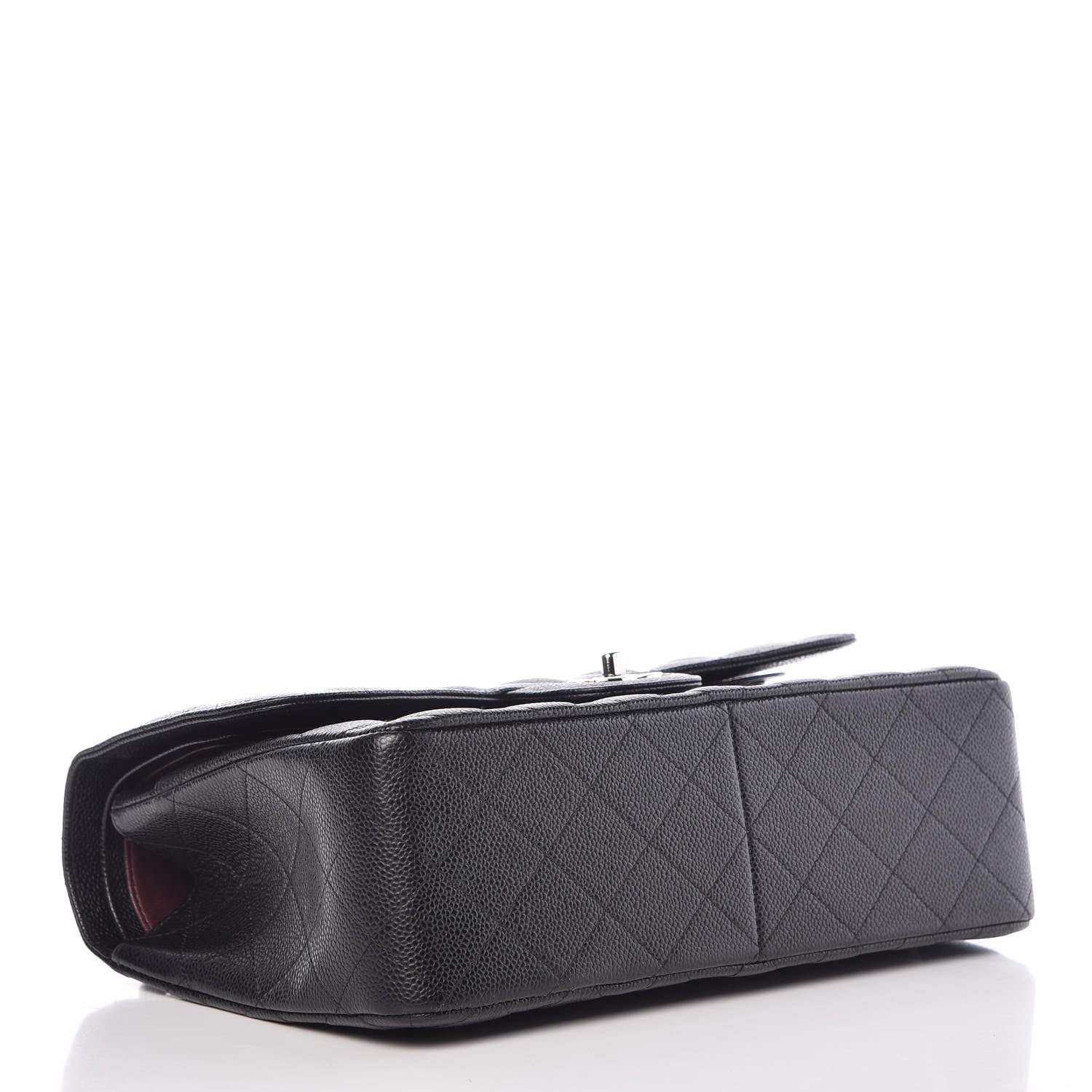 Chanel Caviar Quilted Jumbo Double Flap Black 5 of 11
