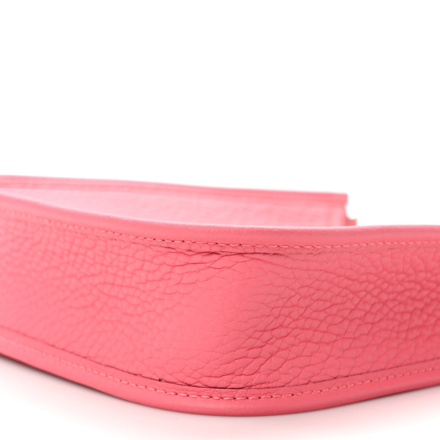 Hermes Taurillon Clemence Amazone Evelyne TPM Rose Azalee Rouge Pivoine 9 of 11