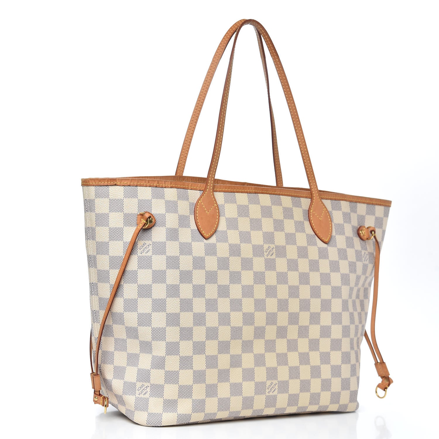Louis Vuitton Damier Azur Neverfull MM 3 of 14