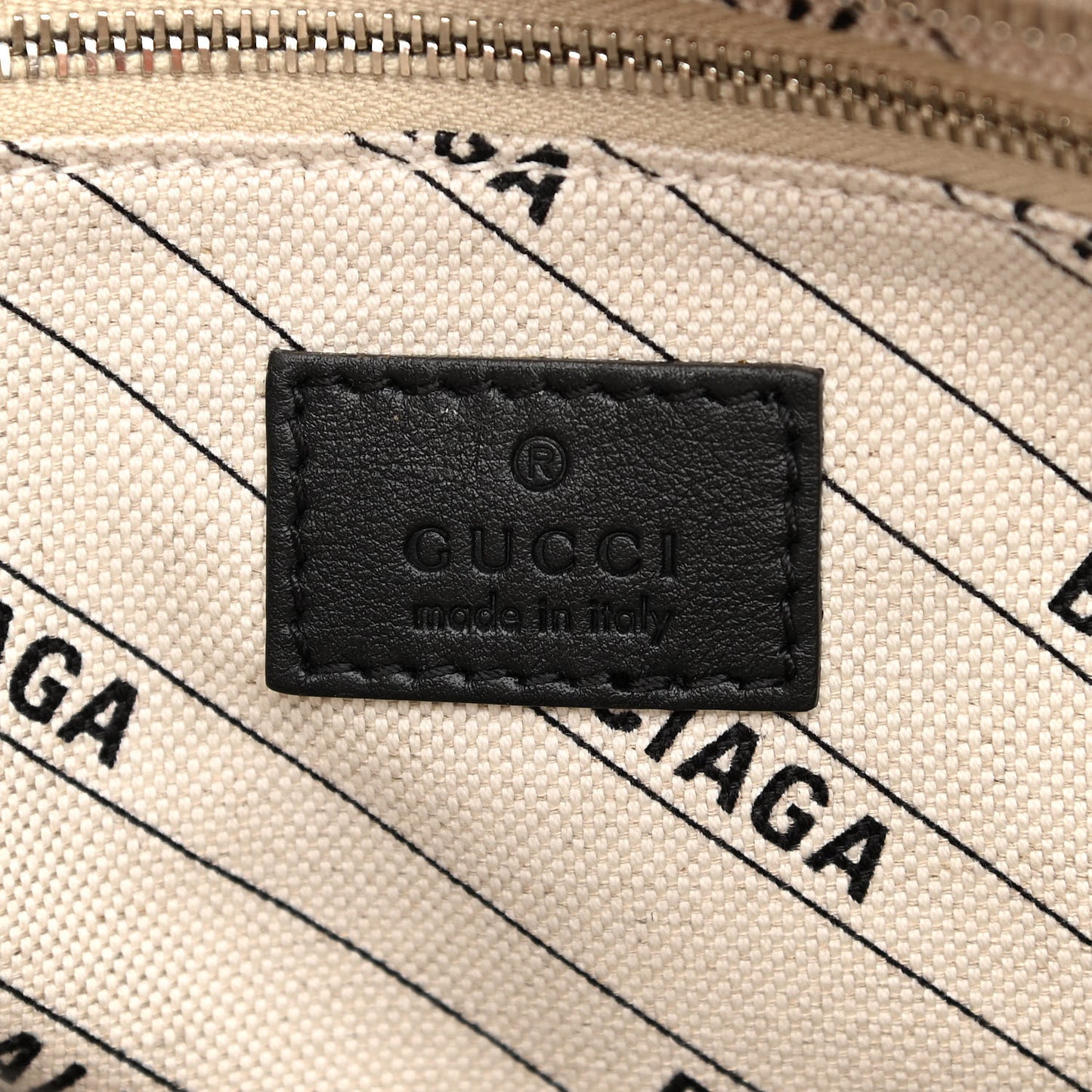 X GUCCI GG Supreme Monogram Neo Classic Silver Hardware City Beige Ebony