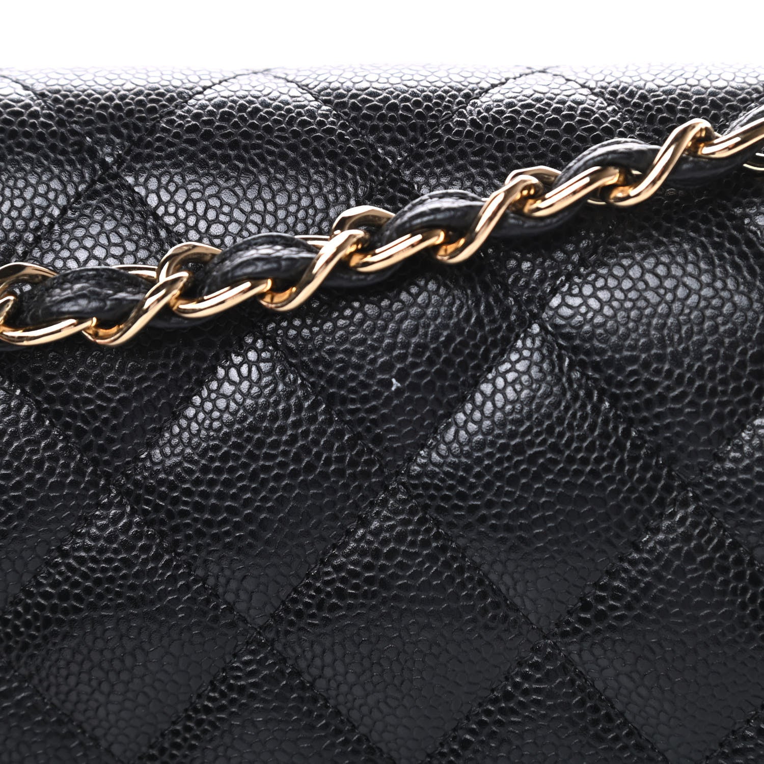 Chanel Caviar Quilted Maxi Double Flap Black 13 of 15