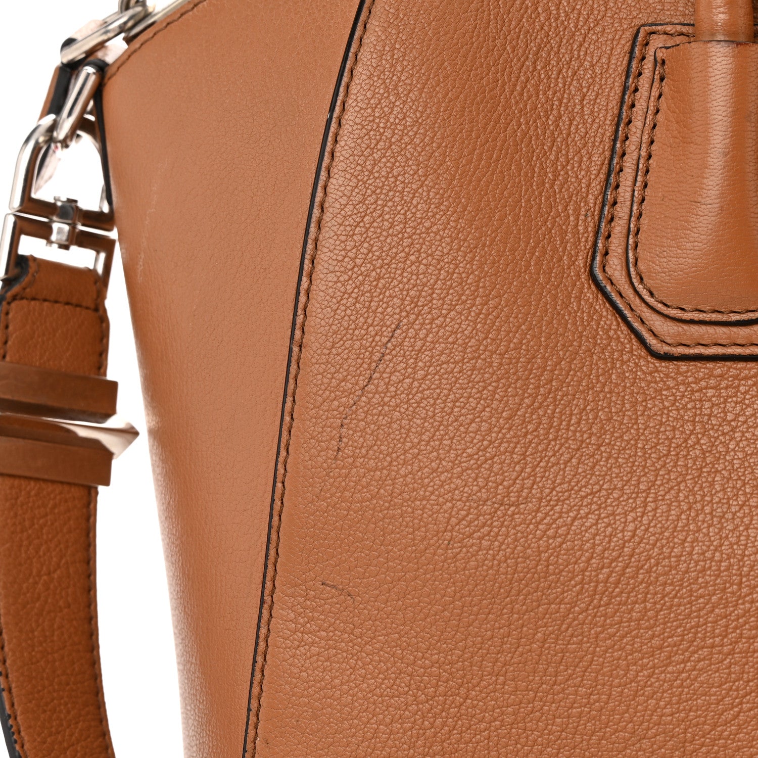 Givenchy Sugar Goatskin Medium Antigona Cognac 19 of 22